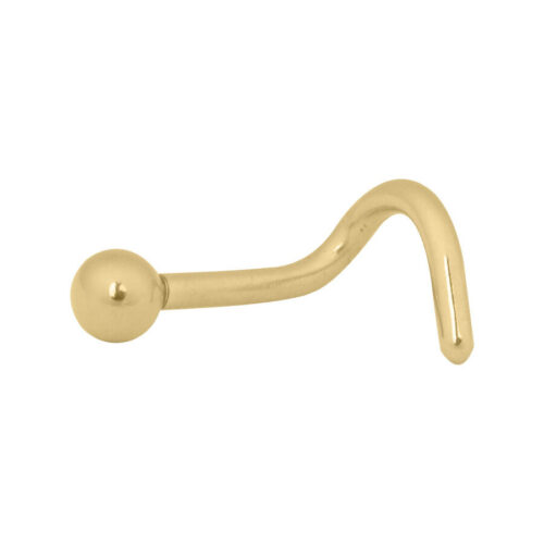 Nostril sfera in titanio - Oro