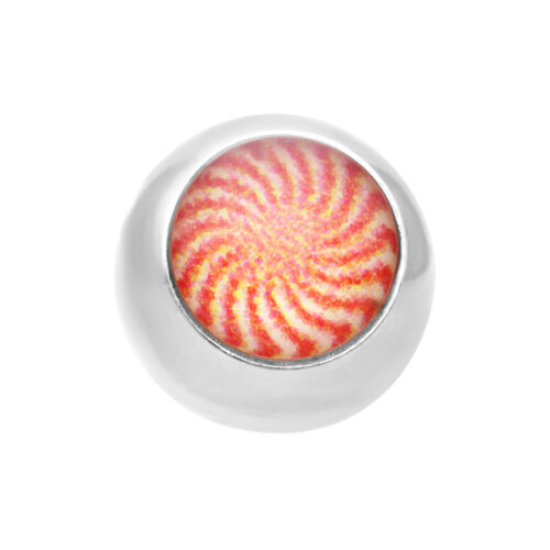 Sfera Clip-In spirale in acciaio