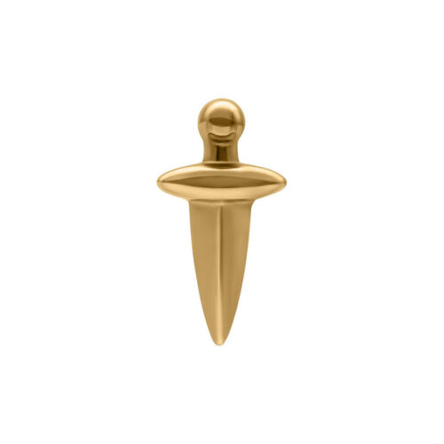 Terminale Pugnale Acciaio per Filetto Interno