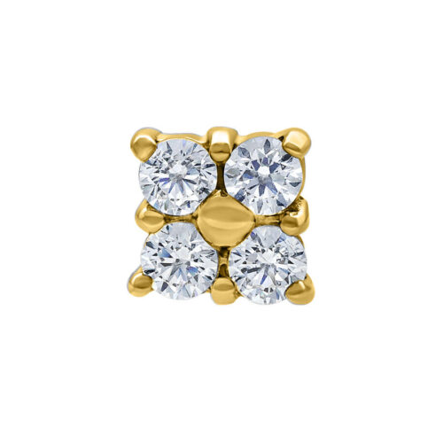 Terminale Crystal per filetto Interno Acciaio