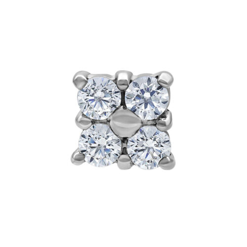 Terminale Crystal per filetto Interno Acciaio