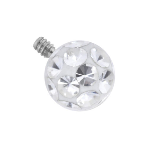 Sfera con Brillante per filetto Interno