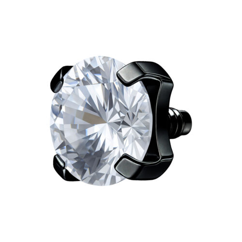 Terminale Prong Set Per Labret Filettati Internamente Titanio