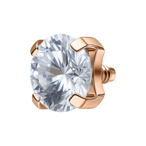 Terminale Prong Set Per Labret Filettati Internamente Titanio