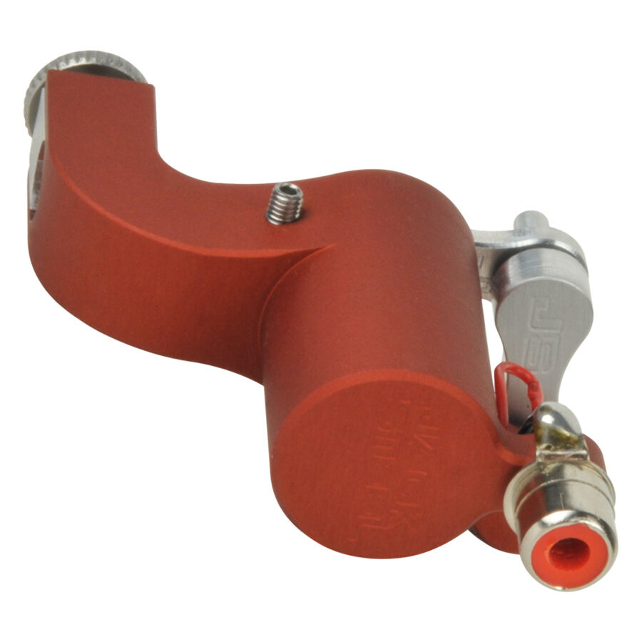 Macchina per tatuaggi Rotator MKIII marrone Macchina per tatuaggi Rotator MKIII marrone su sfondo bianco