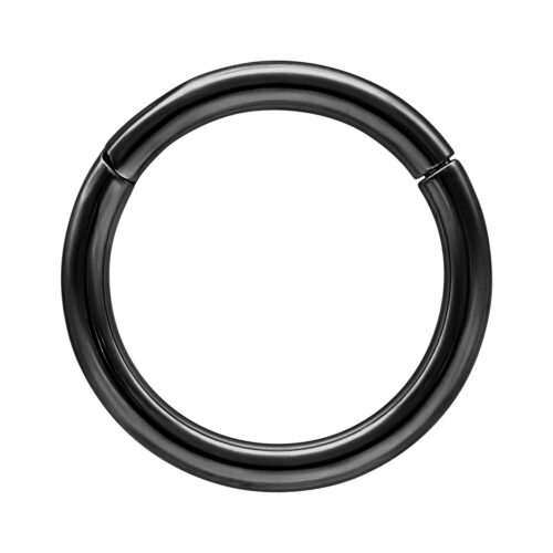 Hinged Ring in titanio