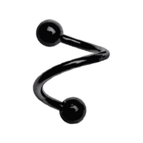 Spirale in acciaio nero