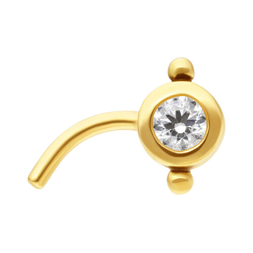 Chiodino Nostril Trinity in Oro 18K