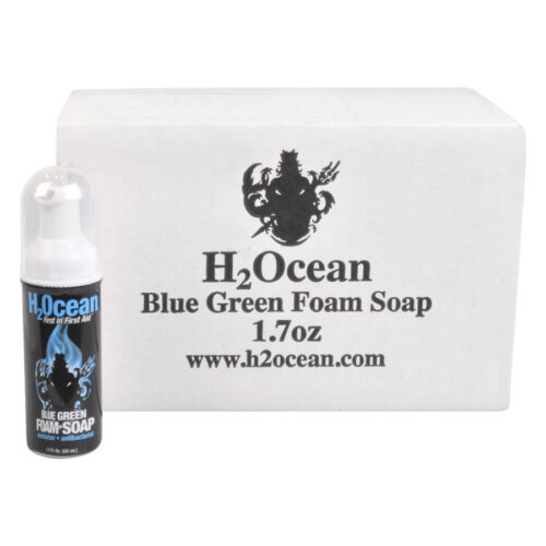 H2Ocean’s Blue Green Foam Soap box 24