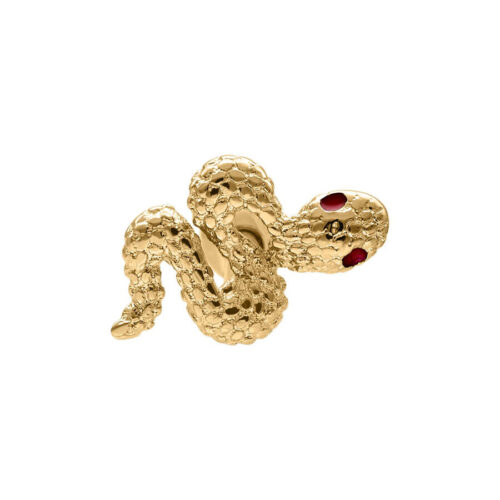 Barbell Snake Acciaio - Oro