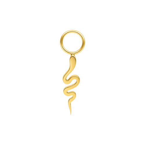 Piercing Charm Snake - Oro