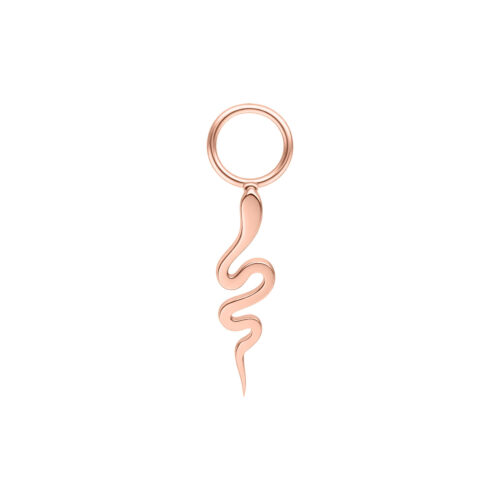 Piercing Charm Snake - Oro rosa