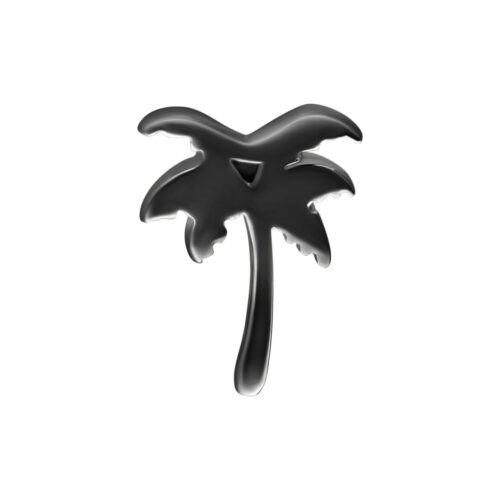 Terminale Push-Fit Palma in Argento - Nero