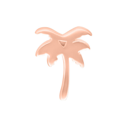 Terminale Push-Fit Palma in Argento - Oro rosa