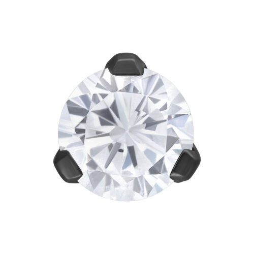 Terminale push-fit single crystal in titanio