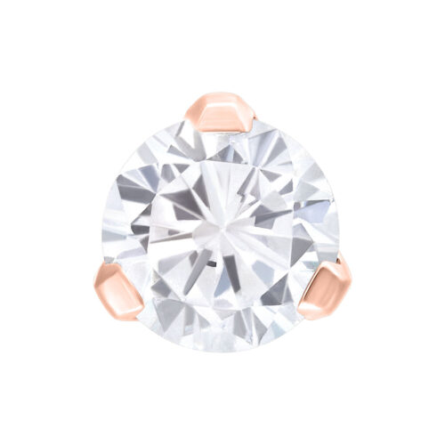 Terminale push-fit single crystal in titanio