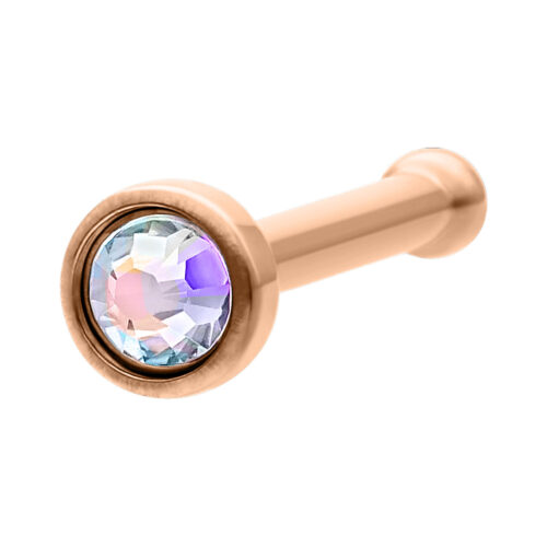 Mini nostril cristallo in titanio<!--5e5e710788ddc-->