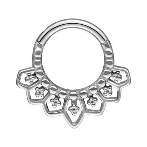 Septum Clicker Cathedral Acciaio - Argento