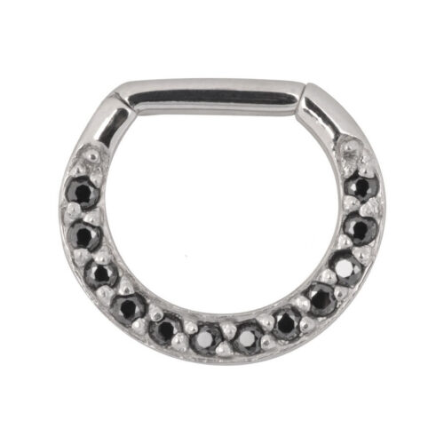 Septum Clicker brillanti in acciaio