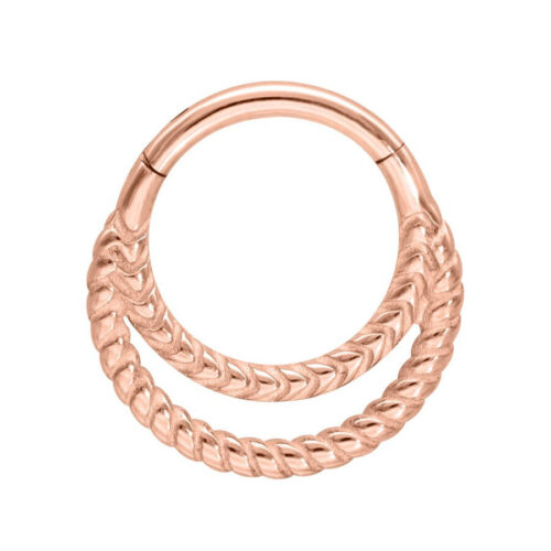 Double Twisted Clicker - Oro rosa