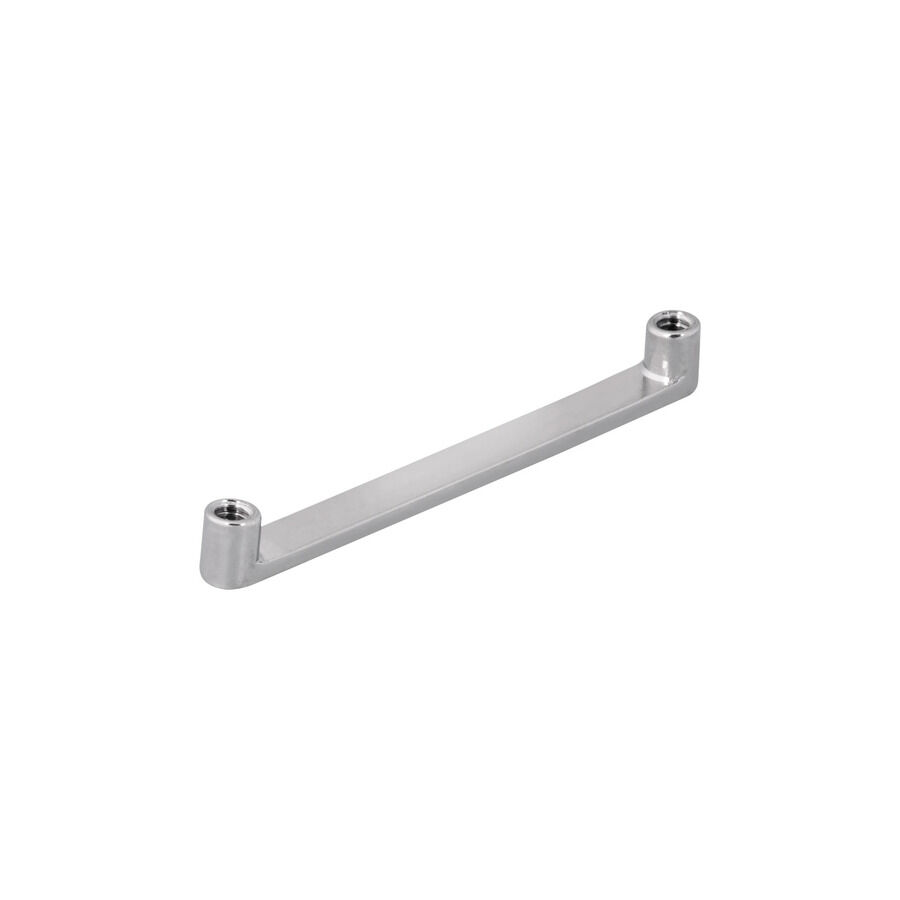 Barbell Surface in Titan Argento Barbell Surface in titanio color argento su sfondo bianco