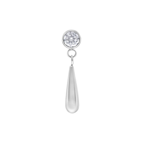 Terminale Push-Fit Crystal Drop in titanio