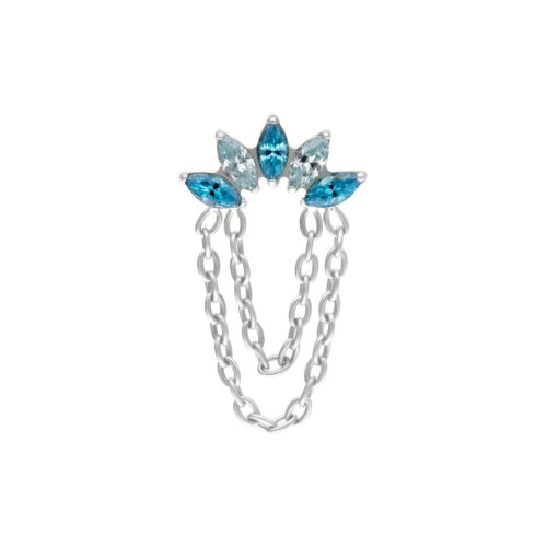 Terminale Push Fit Azure Bloom Marquise