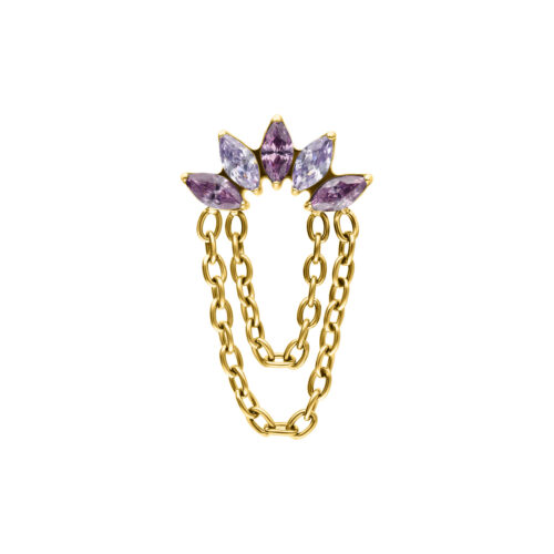 Terminale Push Fit Azure Bloom Marquise