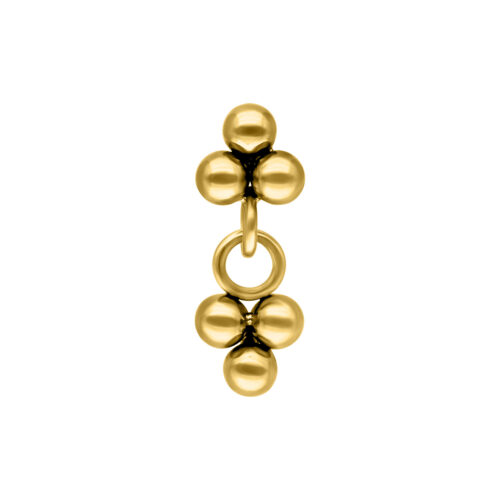 Push Fit Dangling Trinity Attachment - Oro