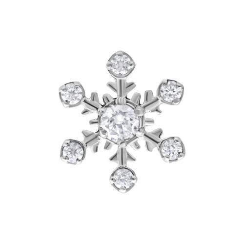 Terminale Push-Fit Snowflake in Titanio