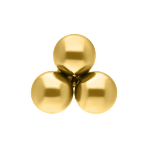 Terminale Push-Fit Trinity in Titanio - Oro