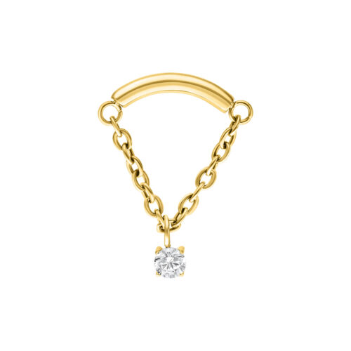 Terminale Push- Fit Hidden Helix Cristallo