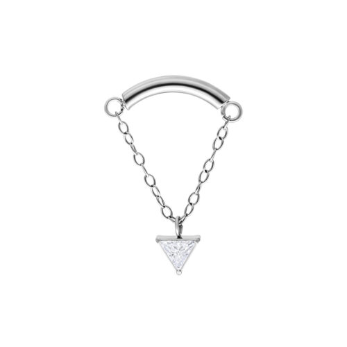 Terminale Push-Fit Hidden Helix Cristallo Triangolo