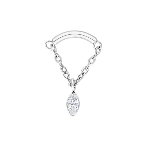 Terminale Push Fit Hidden Helix Cristallo