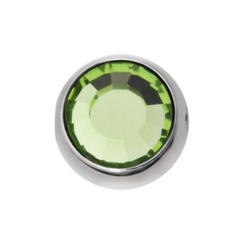 Sfera Clip-In brillante in titanio