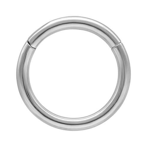 Hinged Ring in titanio