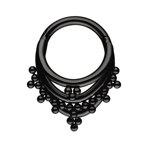 Clicker Oriental Triplo - Nero