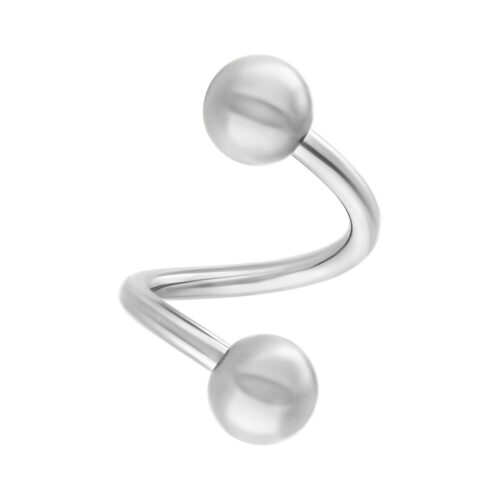 Spirale destra in titanio