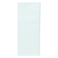 Telo sterile bianco rettangolare in materiale sintetico