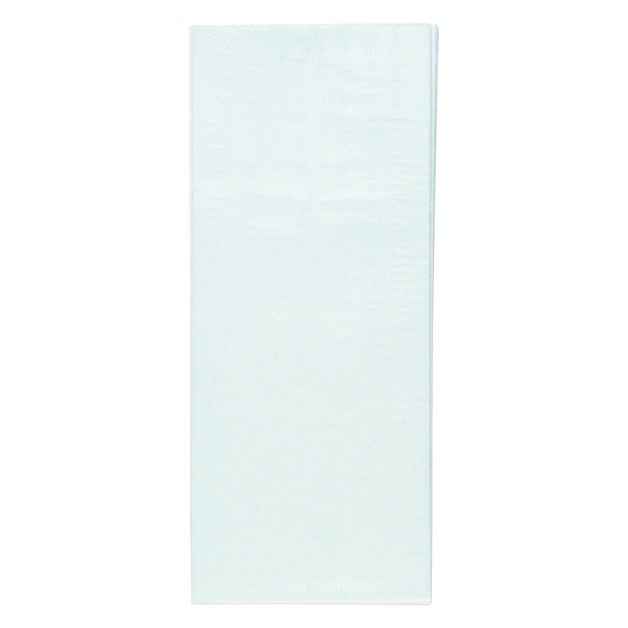 Telo sterile bianco rettangolare in materiale sintetico