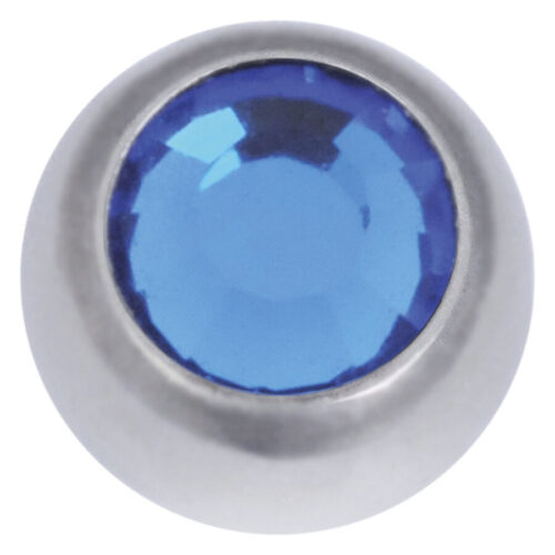Sfera cristallo in titanio per filetto esterno<!--5e5e70a189c47-->